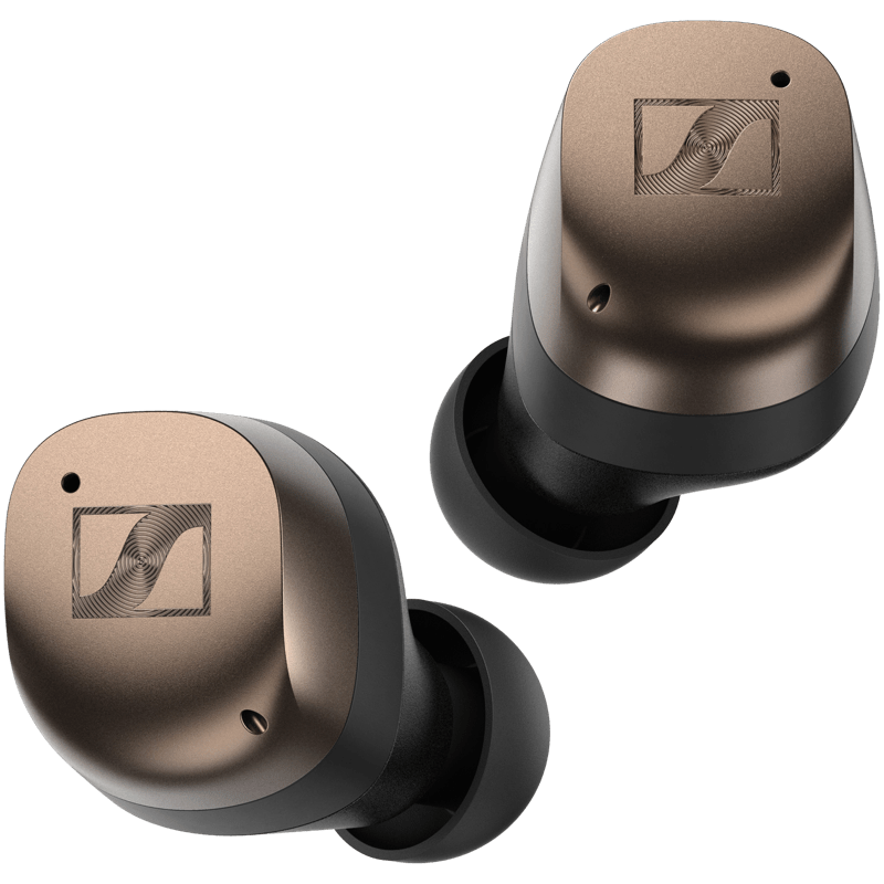 Sennheiser Momentum TW 4 noise-canceling earbuds, Copper/Black