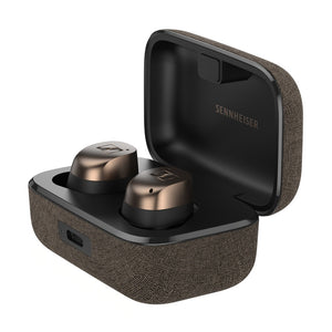 Sennheiser Momentum TW 4 noise-canceling earbuds, Copper/Black
