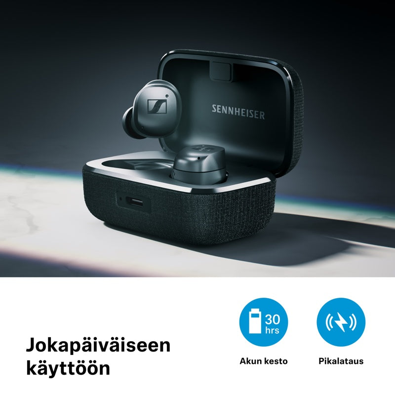 Sennheiser Momentum TW 4 noise-canceling earbuds, Copper/Black