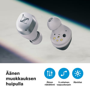 Sennheiser Momentum TW 4 noise-canceling earbuds, Copper/Black