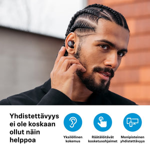 Sennheiser Momentum TW 4 noise-canceling earbuds, Copper/Black