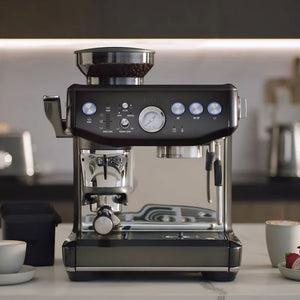 Sage the Barista Express™ Impress SES876BST Espresso Machine - Black Stainless Steel