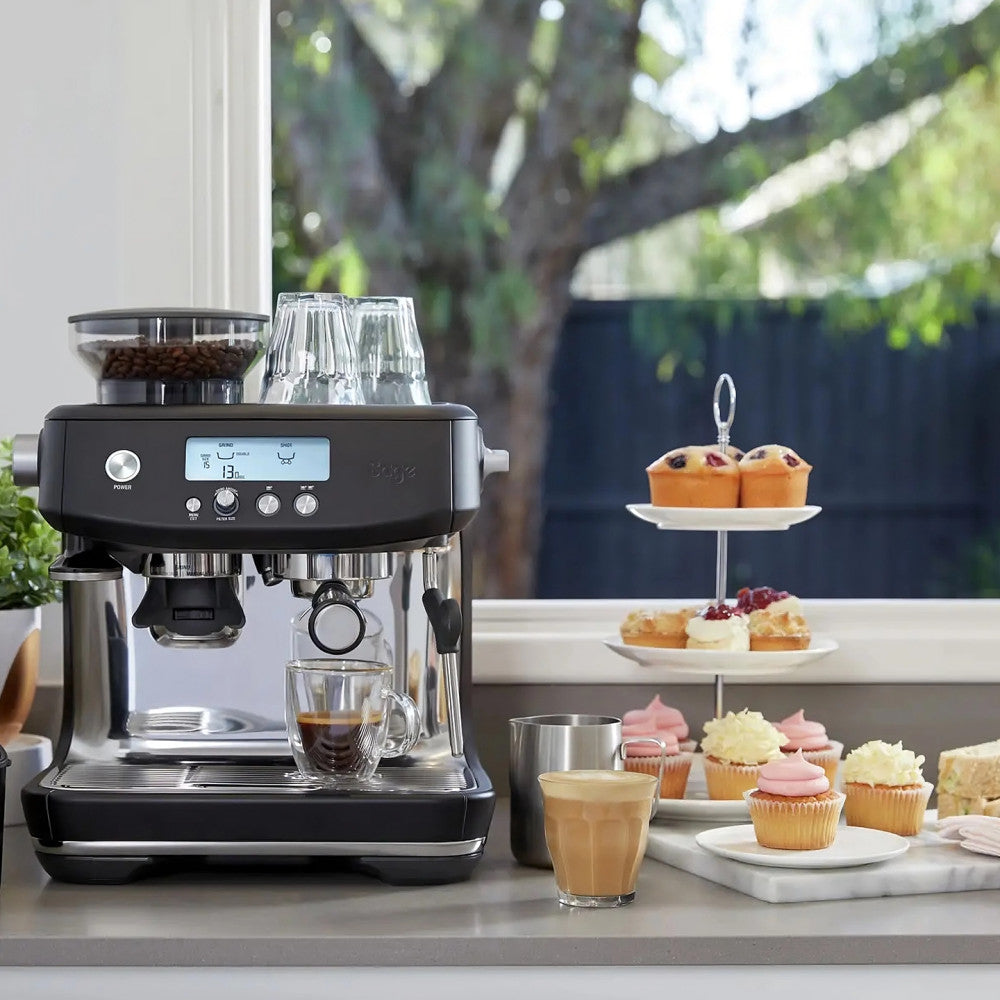 Sage SES878BTR Espresso machine, Black Truffle