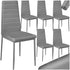 Tecktake Dining Chair Set, Grey