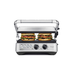 Sage BBQ Grill and Sandwich Maker, Brushed Steel