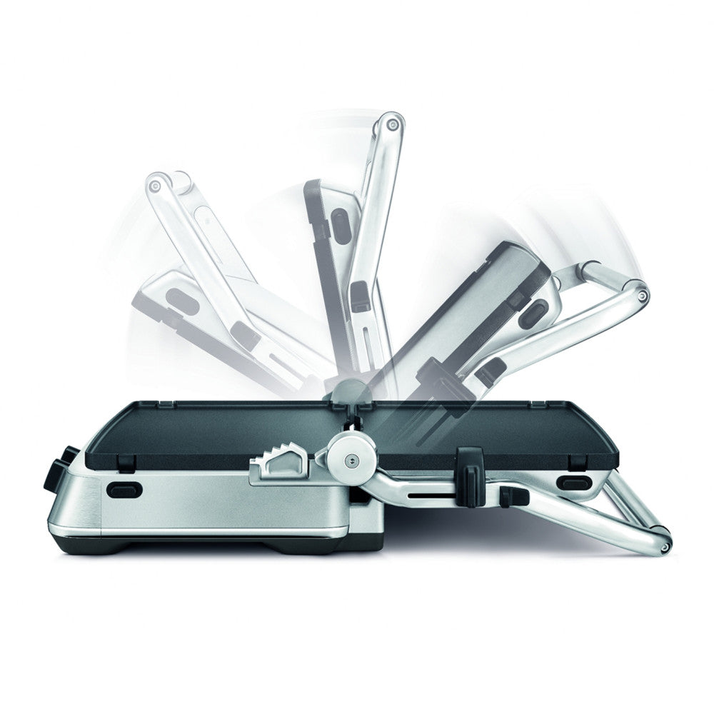 Sage BBQ Grill and Sandwich Maker, Brushed Steel