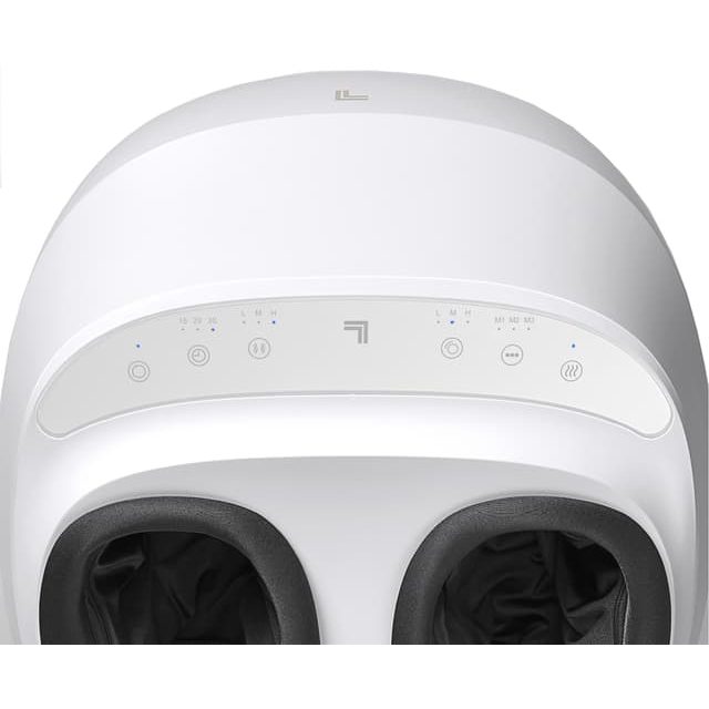Sharper Image Shiatsu Foot Massager, White/Grey
