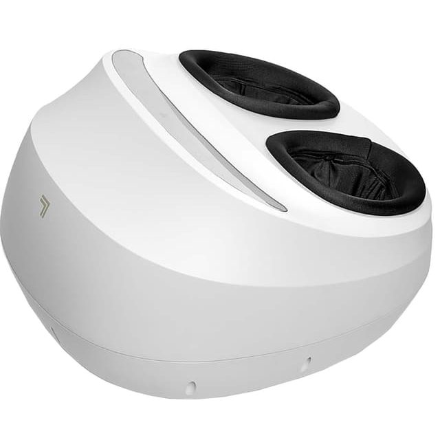 Sharper Image Shiatsu Foot Massager, White/Grey