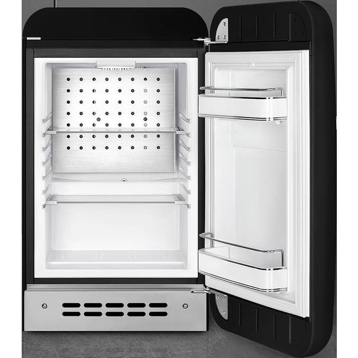 Smeg 50's Style Mini Refrigerator Right, Black