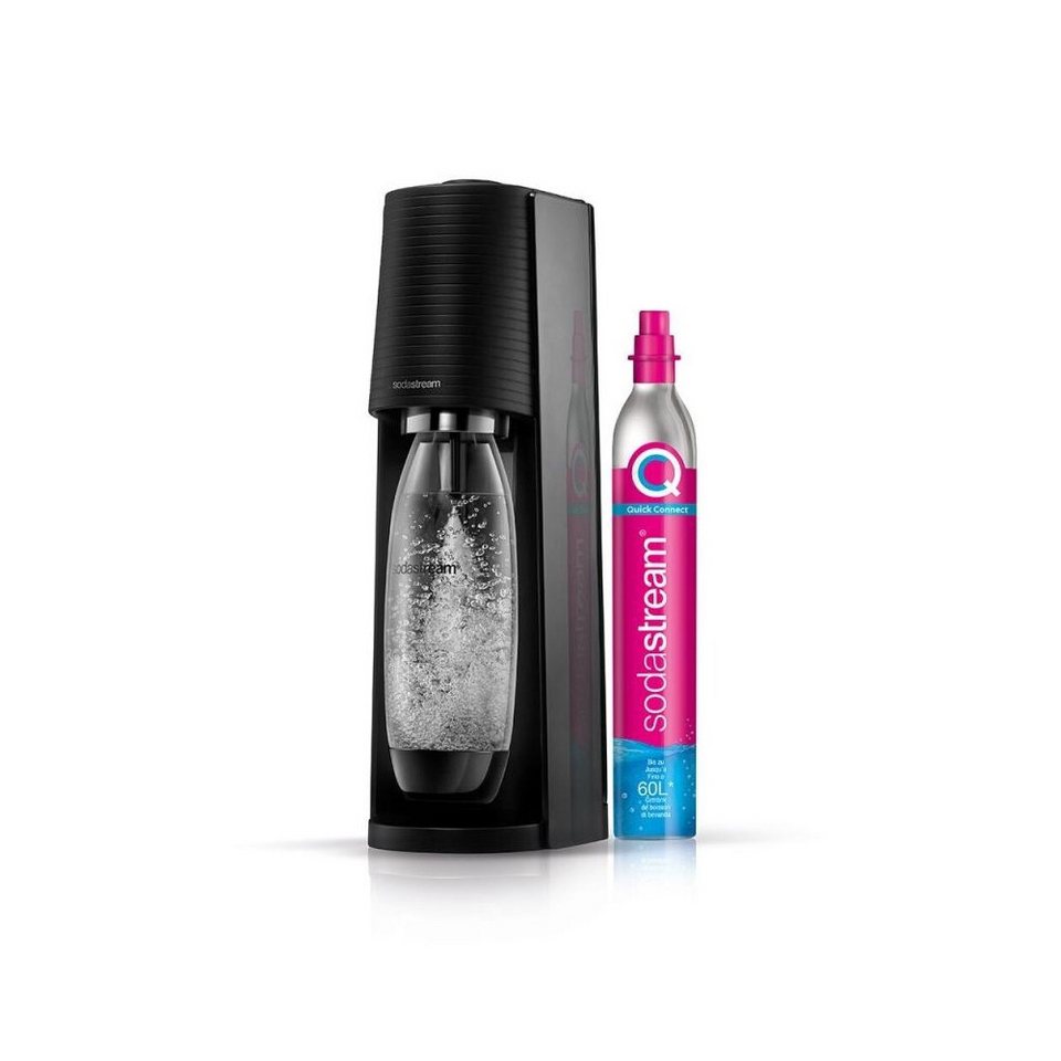 SodaStream Soda Maker Terra Valuepack, Black