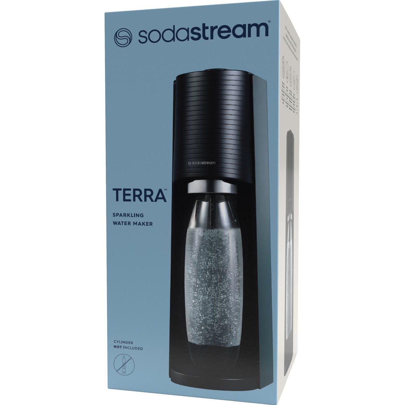 SodaStream Terra Sparkling Water Maker SS1012801771, Black