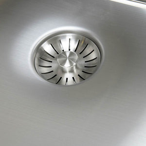 Strand Stainless SOLID Single Bowl Kitchen Sink with Clips 540x440mm