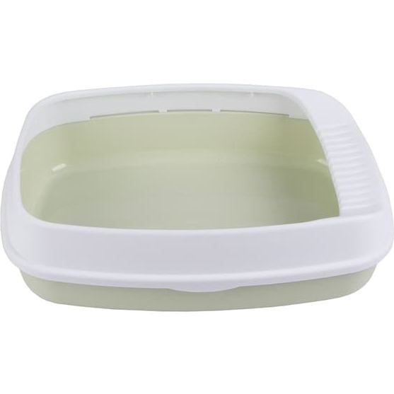 Soldna Open Cat Litter Box, Green