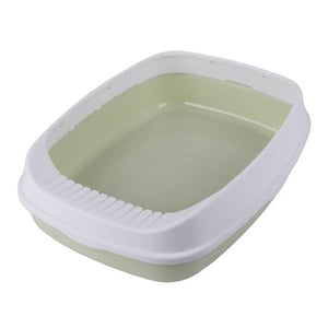 Soldna Open Cat Litter Box, Green