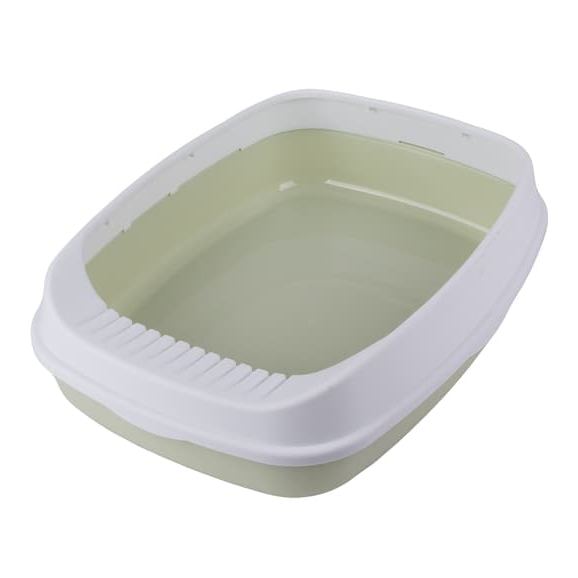 Soldna Open Cat Litter Box, Green