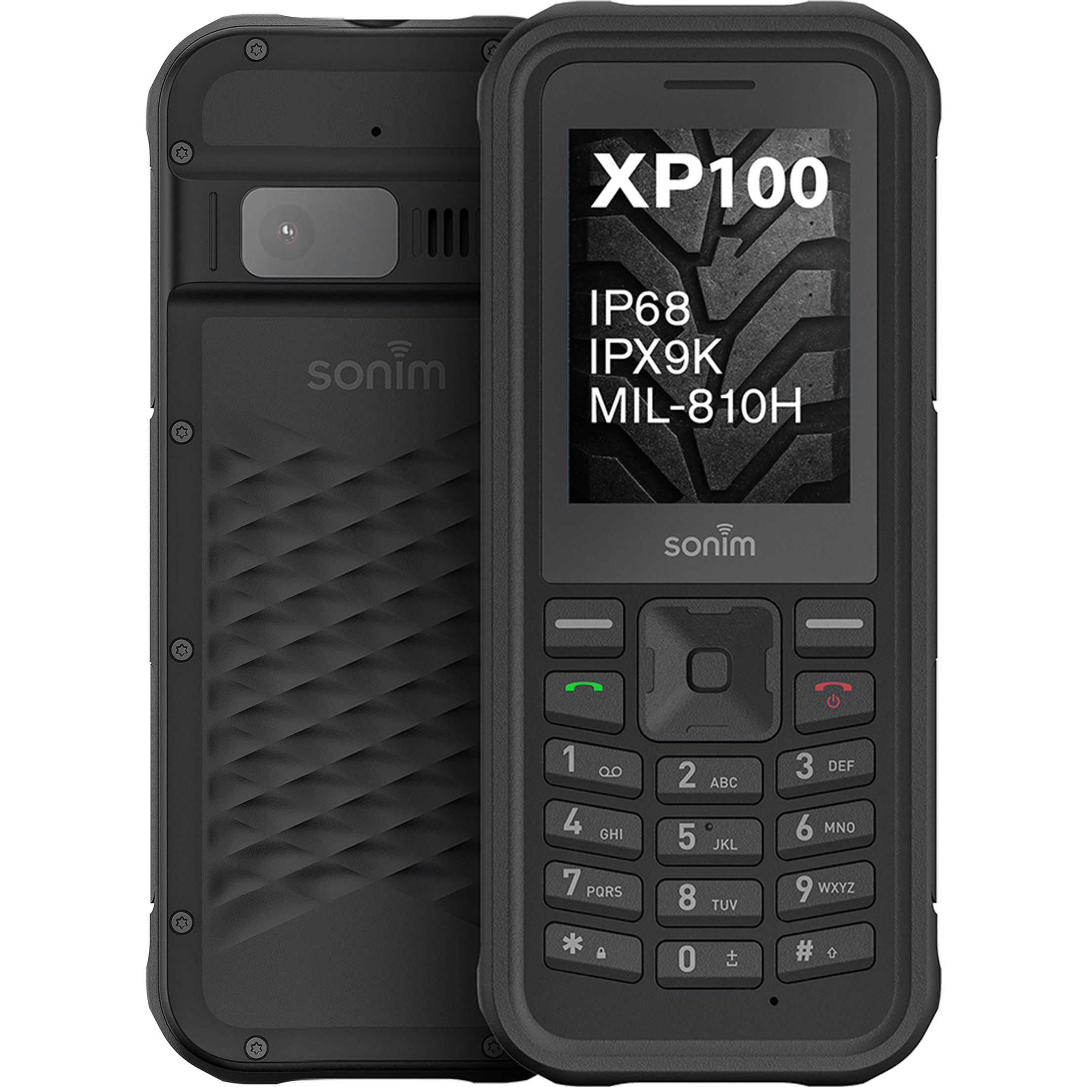 Sonim XP100 4G Mobile Phone - Black