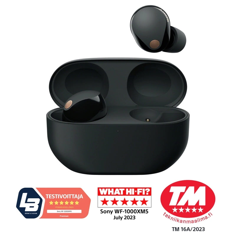 SONY wf-1000xm5　黒 Sony WF-1000XM5 (Black) True wireless earbuds with adaptive noise