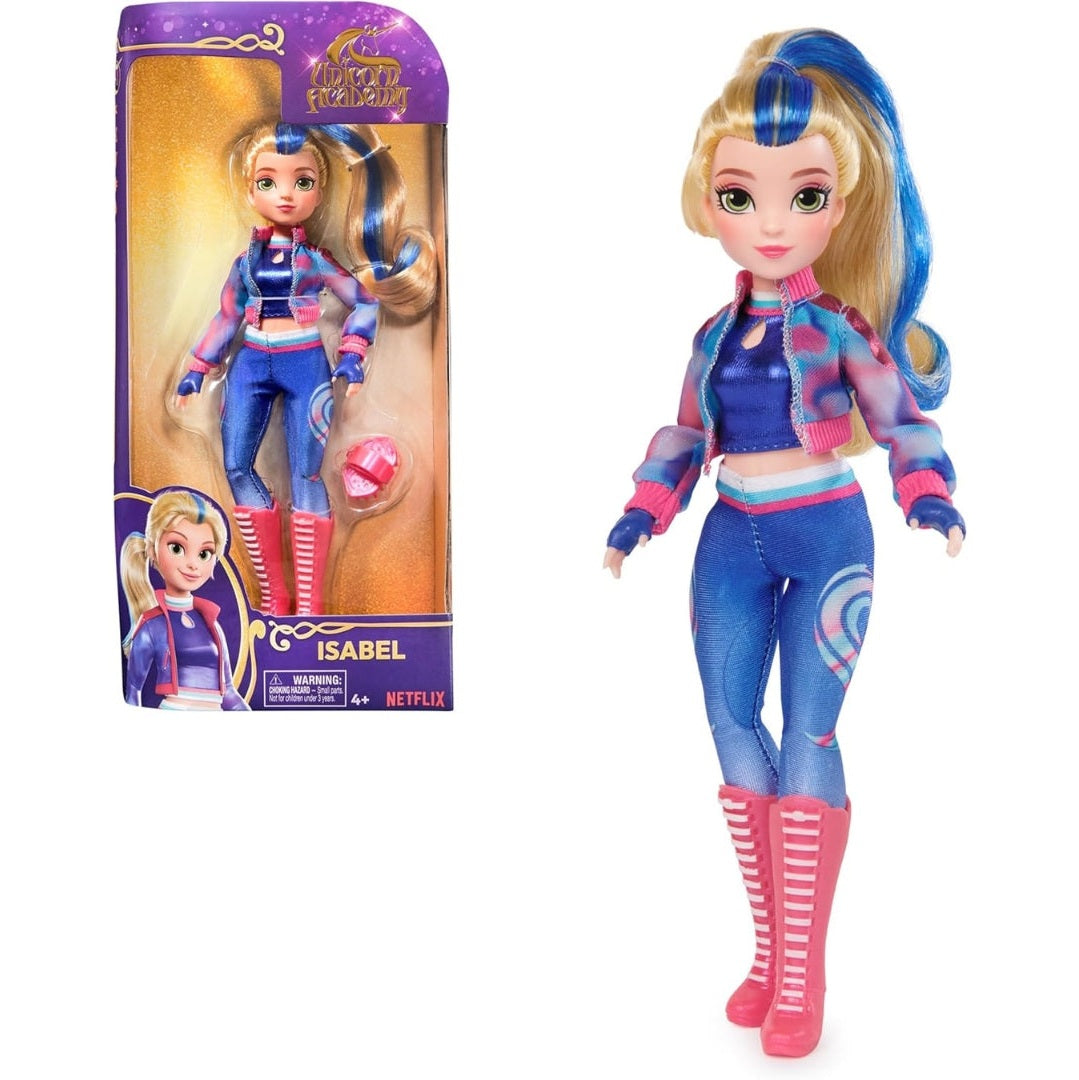 Spin Master Unicorn Academy Fashion Doll 24 cm, Isabel