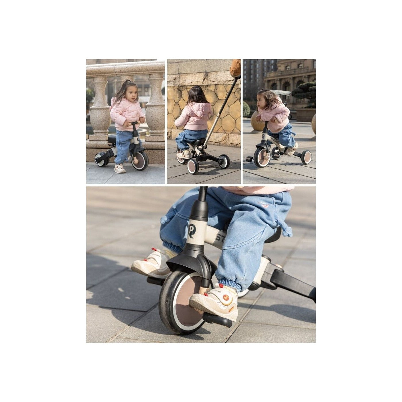 Qplay Stager 3-in-1 Tricycle, Green