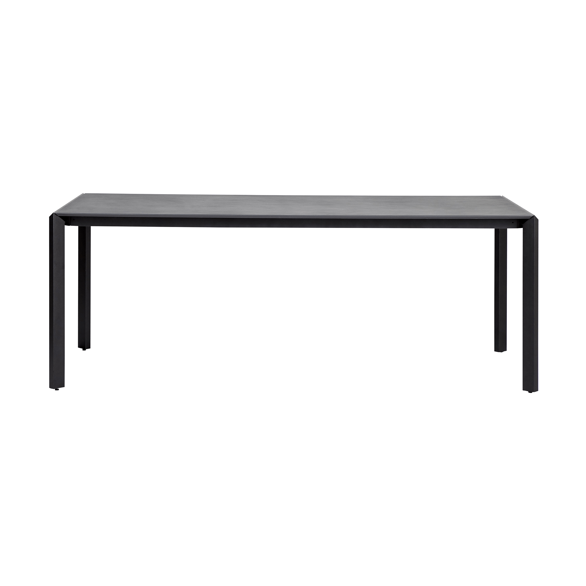 MAGNUS Garden Table, 200x90x74 cm, Grey
