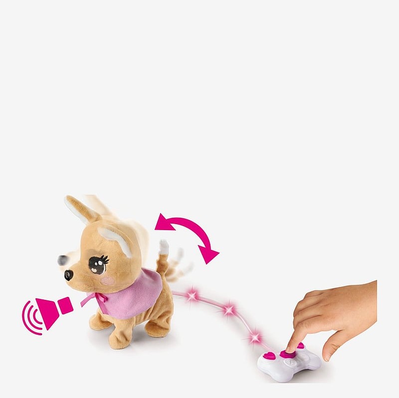Chi Chi Love Loomy RC Dog - Interactive Plush Toy