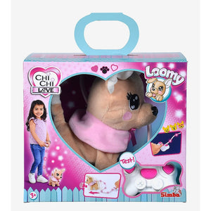 Chi Chi Love Loomy RC Dog - Interactive Plush Toy