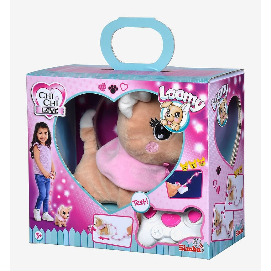 Chi Chi Love Loomy RC Dog - Interactive Plush Toy