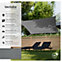 Sun Sail Sonny, UV Protected, Water-Resistant and Anti-Tear 3x4m, Grey