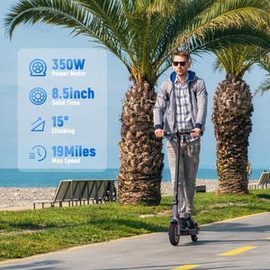 T4 Pro, Foldable Electric Scooter, Black