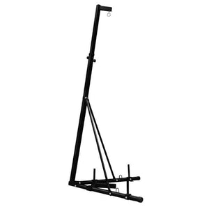 Foldable Boxing Bag Stand 68kg with Adjustable Height 182cm-230cm
