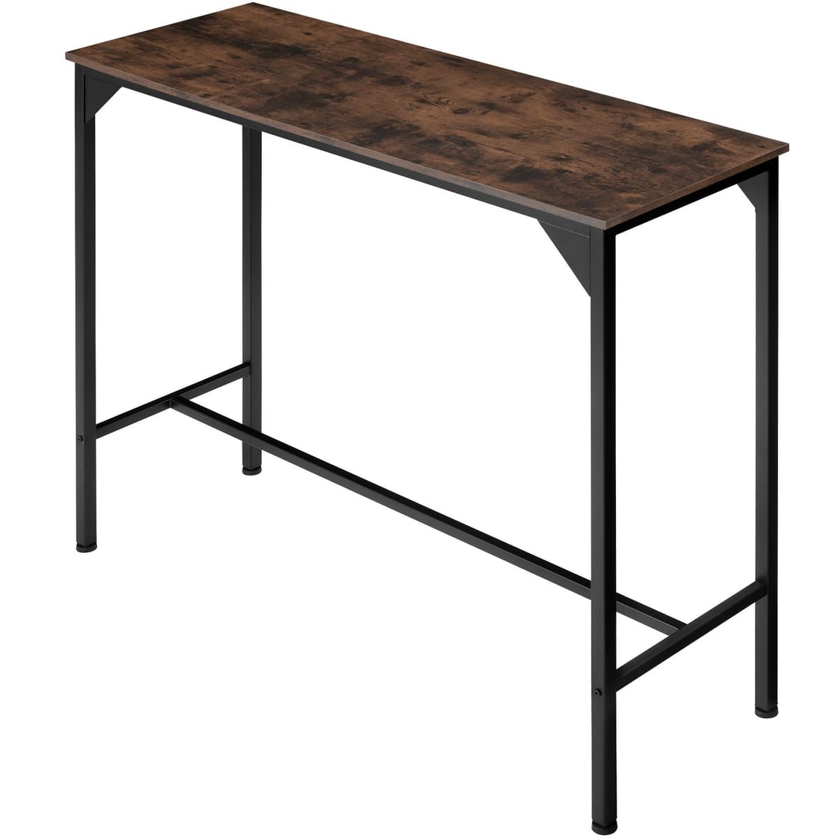 Kerry Bar Table 120x40x100.5 cm, Dark Brown / Black