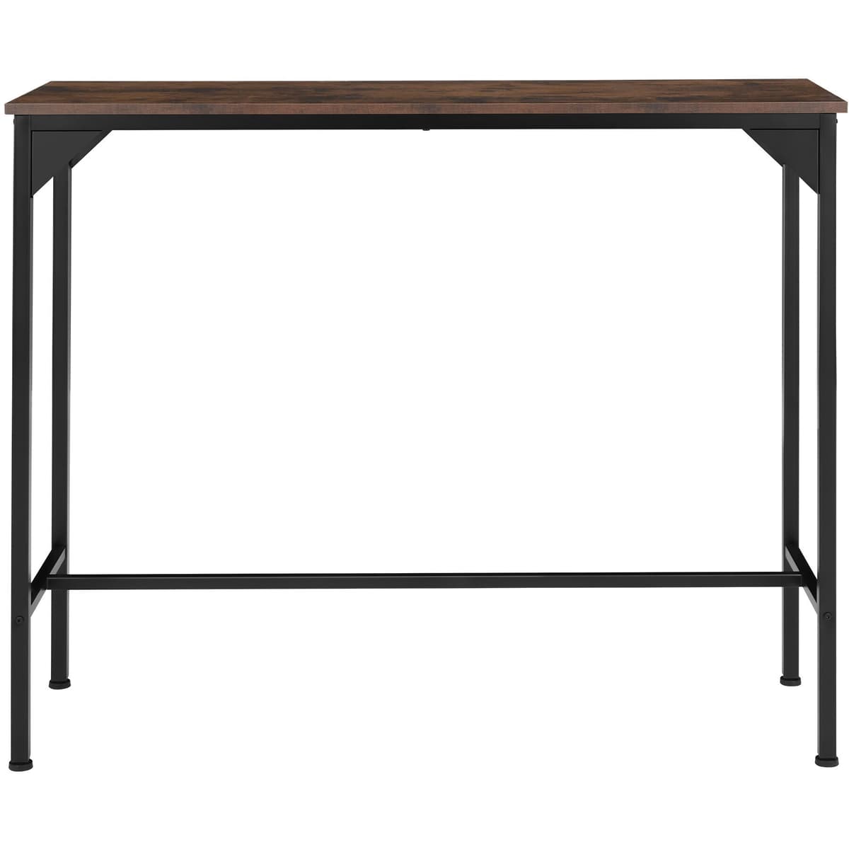 Kerry Bar Table 120x40x100.5 cm, Dark Brown / Black