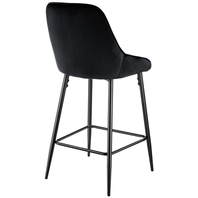 Tectake Siera Bar Stool with Backrest, 2-pack