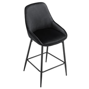 Tectake Siera Bar Stool with Backrest, 2-pack