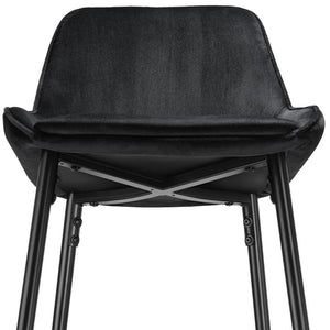 Tectake Siera Bar Stool with Backrest, 2-pack