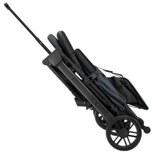 Pushchair Finn - foldable, 5-point harness, one-hand folding, easy-care fabric - anthracite
