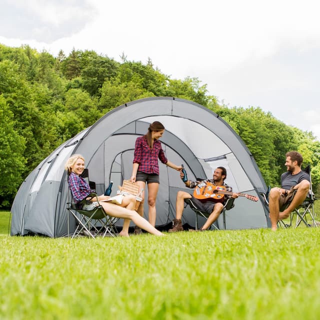 Roskilde Tunnel tent for 6 people, Grey