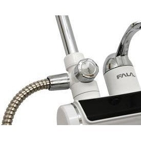 Wall-mounted faucet with water heating and shower KATLA-4 3kW