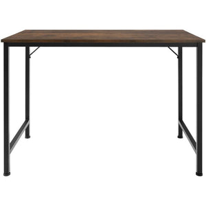 Desk Jenkins Industrial Rustic 100 cm, Dark Wood