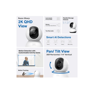 TP-Link Tapo C220 WiFi Camera, White