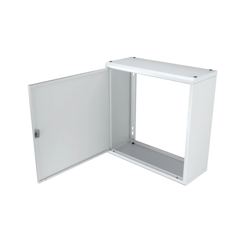 Universal wall-mounted metal enclosure 500 × 500 × 200 mm