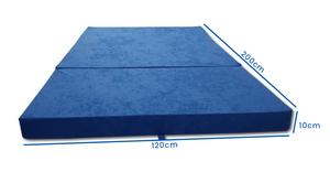 Viking Choice Folding Guest Mattress 120x200x10 cm, Blue