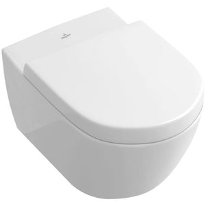 Villeroy & Boch Subway 2.0 Toilet Seat, White Alpin, Soft Close