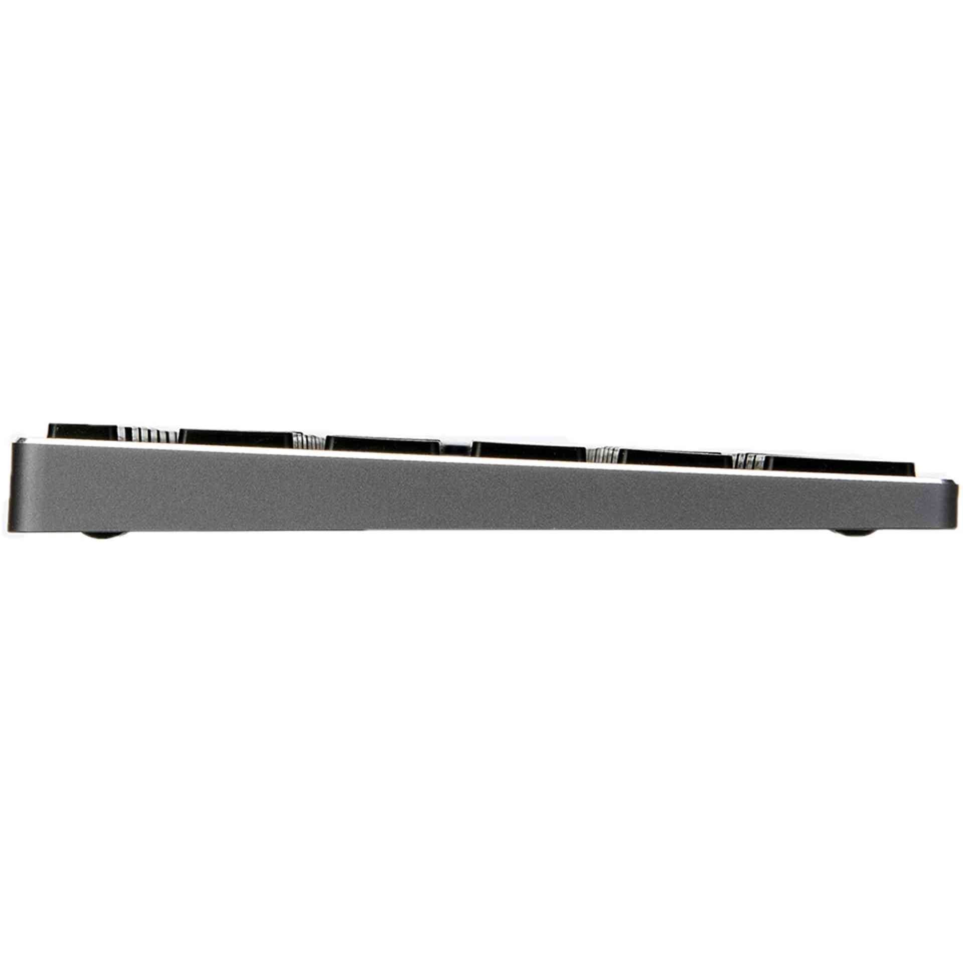 Voxicon 290 Wireless QWERTY Keyboard, Black / Silver