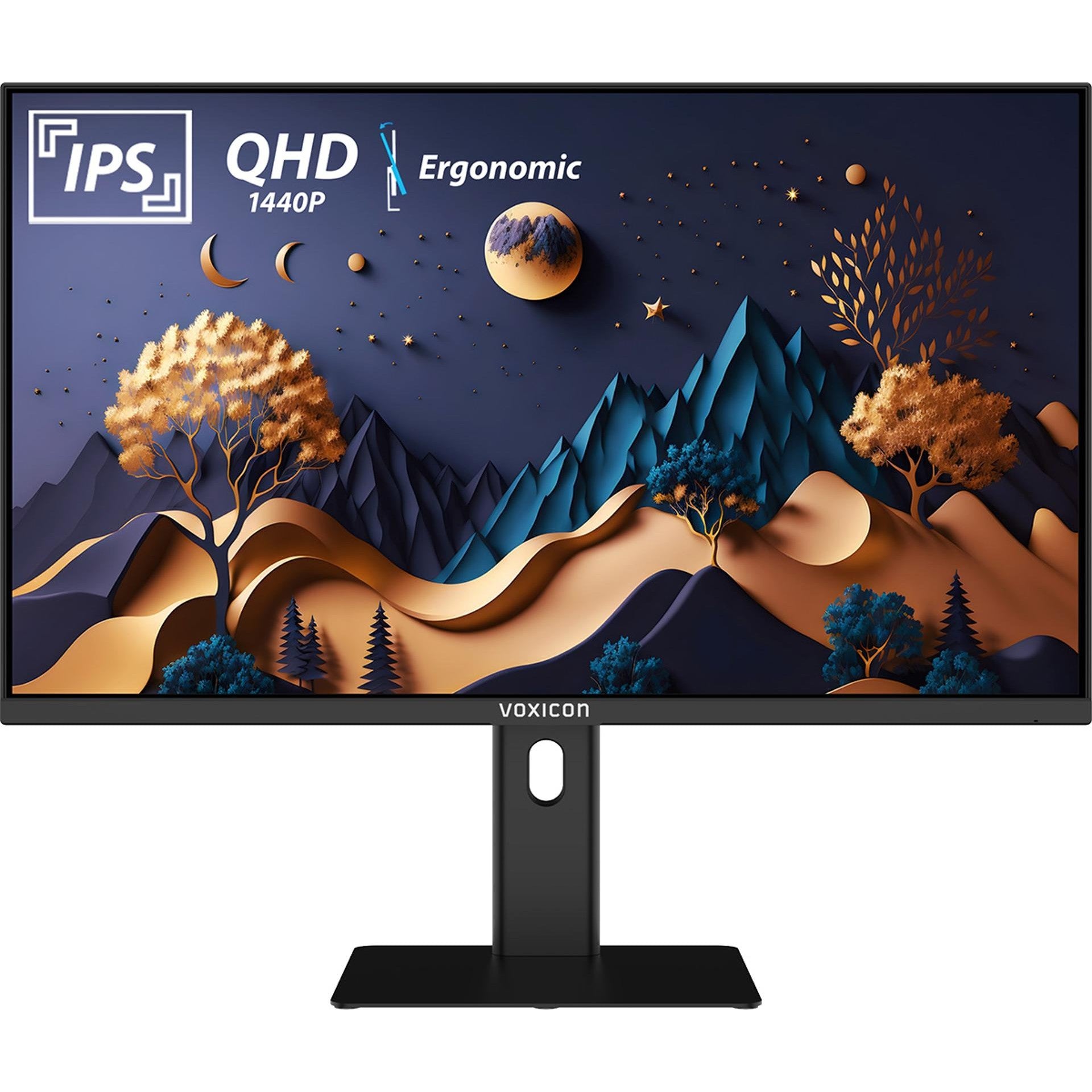 Voxicon D32QO2F Ergonomic Monitor 32" IPS 2560x1440px
