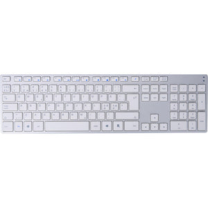 Voxicon Slim Metal Keyboard 290, White