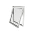 Outline 3-Glass Wooden Top Swing Window 120x130