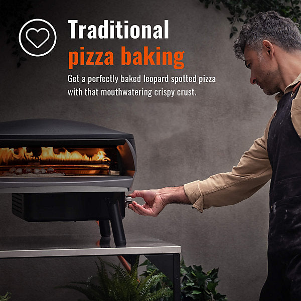 Witt Etna Fermo Pizza Oven, Graffiti Grey