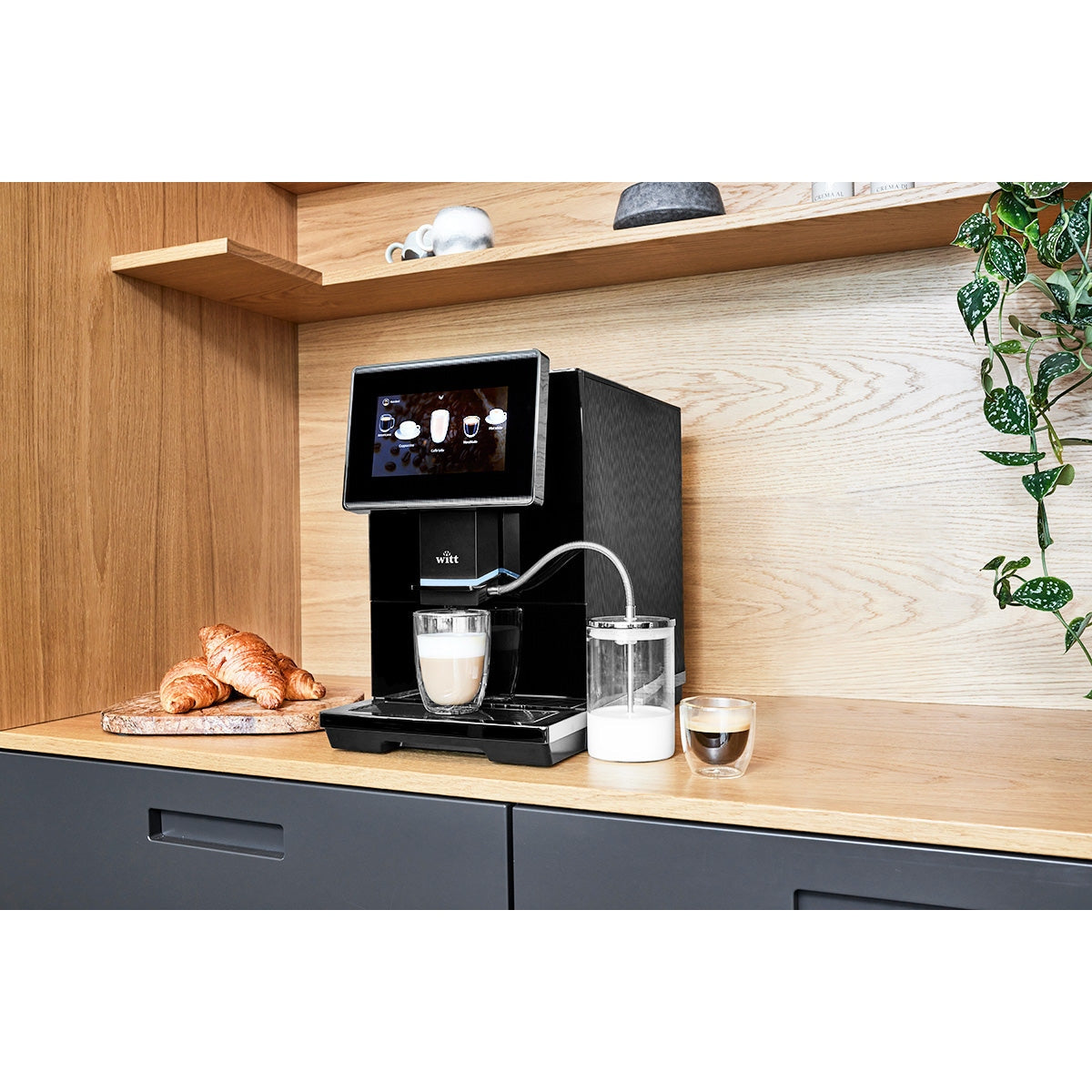 Witt Premium Espresso Machine, Black