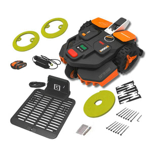 Worx Landroid Vision S250 robotic lawnmower, Black, Orange